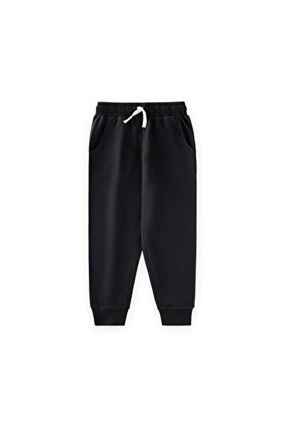 Cigit بدلة رياضية بجيوب للأعمار 5-12 سنة باللون الأسود