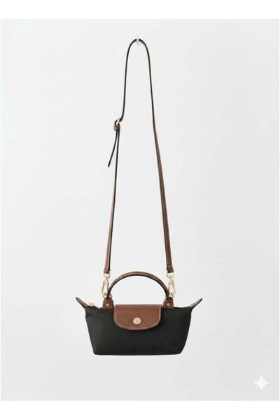 GENEROUS Longchamp Women's classic mini makeup bag handbag shoulder bag small...