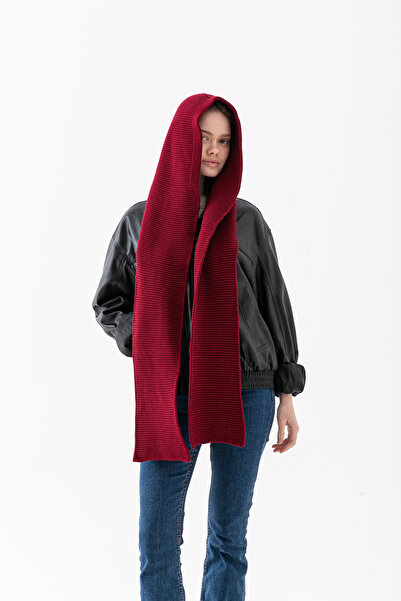 Wega Moda Hooded Thick Scarf Balaclava Women — Knitwear Hood Scarf |   Soft T...