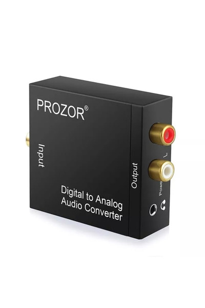 OEM Audio adapter TOSLINK DIGITAL to ANALOG 2x RCA + JACK mother 3.5 mm