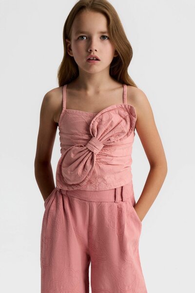 NK Дівчача футболка Azra Crop 8-14 років Рожева