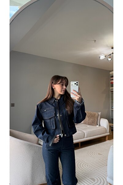 STİLPİX Kadın Kot Denim Oversize Ceket | Woman