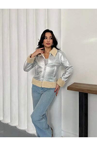 MODA Yeni sezon kürk detaylı mont avantaj ürünü