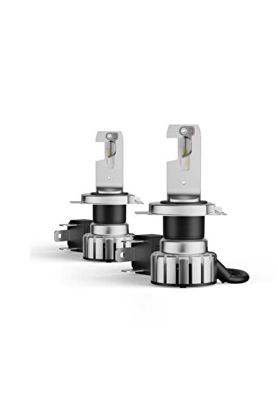 ams-OSRAM SET 2 BECURI NIGHT BREAKER LED SMART H4 +330% BLISTER OMOLOGARE RAR