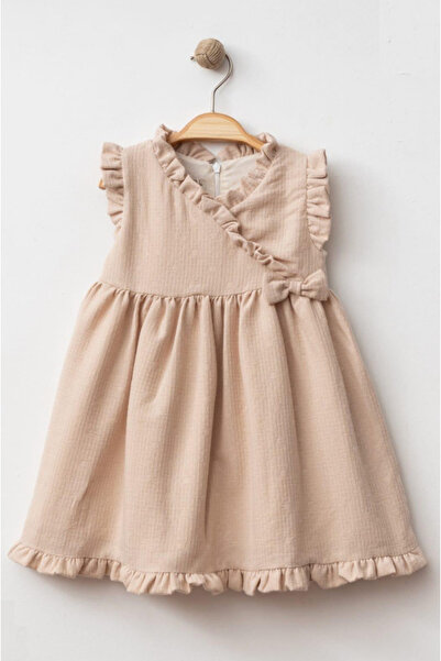Baby Corner بأزرار على الجهتين فستان للفتيات الصغيرات