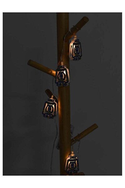 Fun Moment شريط إضاءة زخرفي على شكل هلال، مزود بـ 8 مصابيح، يعمل بالبطارية، م...