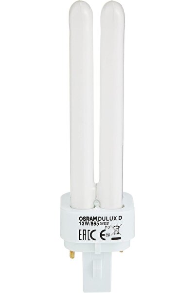 Osram 13 Watts 2 Pin Day Light CFL Bulb