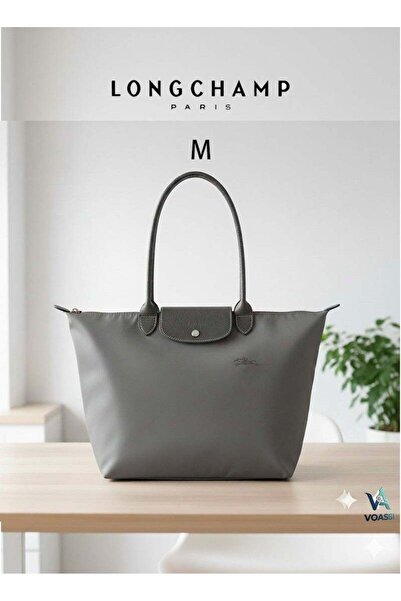 GENERIC4 Longchamp Medium Women's Graphite Grey Shoulder Strap Women's Should...