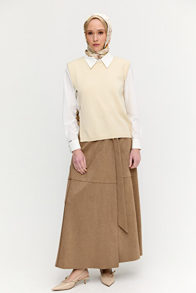 Setrms Zincir Detaylı Triko Bluz