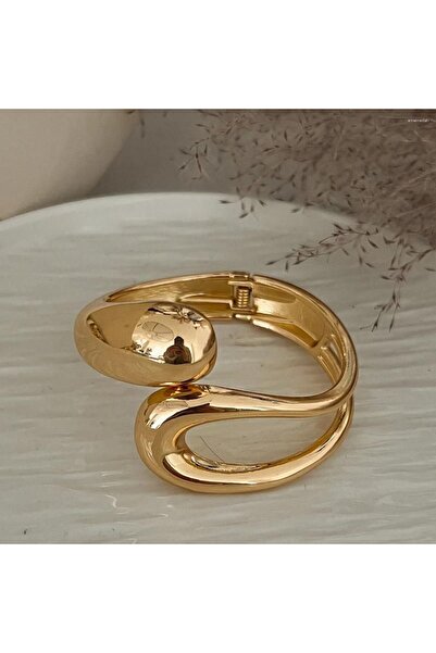 AURA damla model tasarım çelik kelepçe bileklik