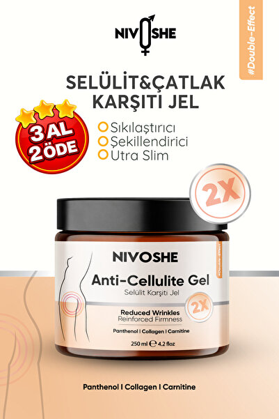 NIVOSHE Selülit Ve Çatlak Giderici Vücut Şekillendirici Sıkılaştırıcı Toparla...