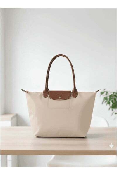 Genericer حقيبة لونغشام لو بلياج النسائية متعددة الاستخدامات، بيضاء اللون، كل...