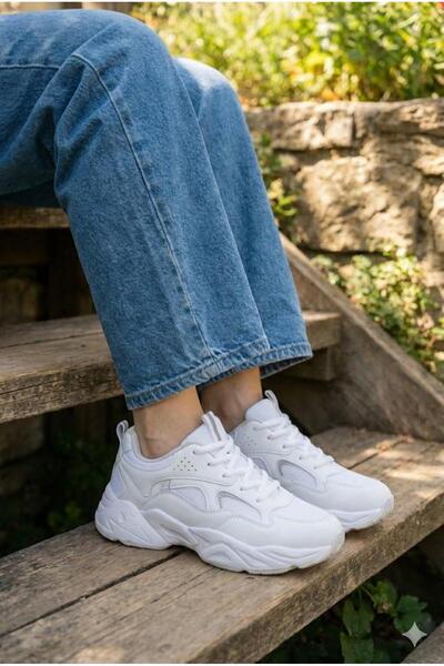 fort 2107 Lmb Comfortable Lightweight Thick Sole Sneaker Women's Sports Shoes