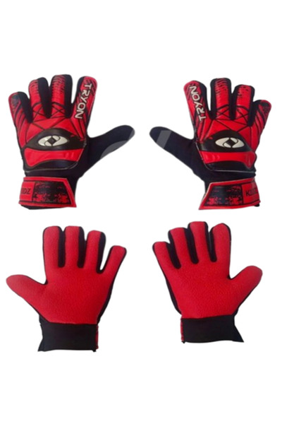 TRYON Fast Red Kids Goalkeeper Gloves
