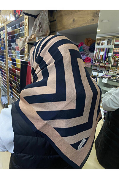 Akel Patterned Viscose Cotton Scarf 9611-09