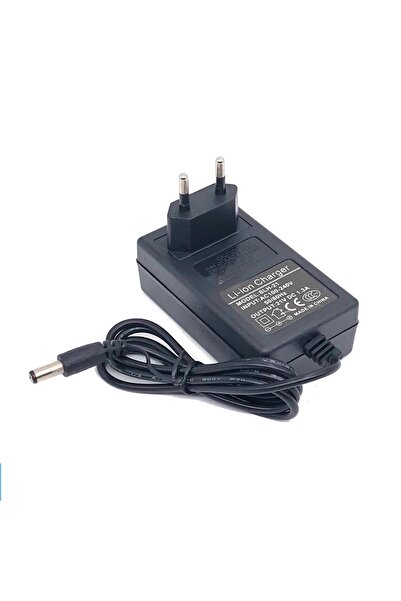 OEM Li-ion charger 100-240V - 8.4V 2A with disconnect connector 2.5x5.5mm mod...