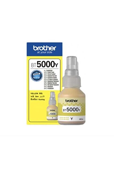Brother Original Ink Bottle BT5000Y Yellow
