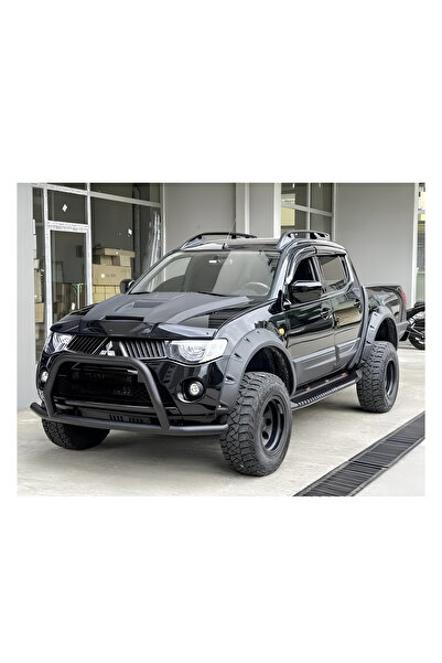 TMZ Garage Mitsubishi L200 2007-2014 Dakar Dodik Seti | Mat Siyah Vida Görünü...