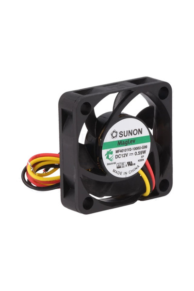 OEM Ventilator SUNON 40x40x10 mm axial 12VDC 11.89m3/h 20.6dBA Vapo MF40101V2...
