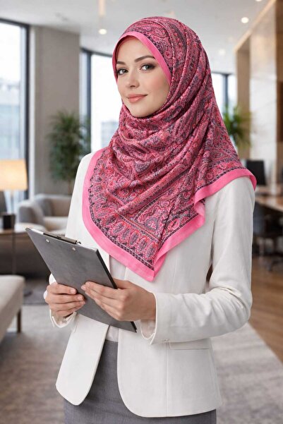 tomrisboutique Luxury Voile Silk Shawl Hijab Foulard Scarf Shawl 70 X 180 cm