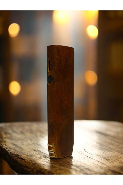 ParlaLeather iqos ILUMA ONE uyumlu El Yapımı Hakiki Gerçek Deri Kılıf Camel Renk