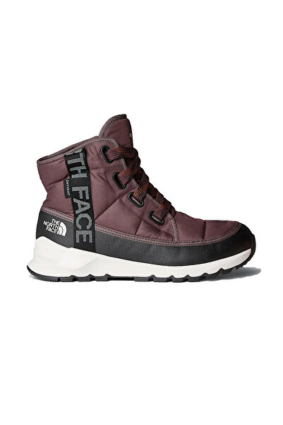 THE NORTH FACE Thermoball Lace up Luxe Wp Women's Snow Boots Gray