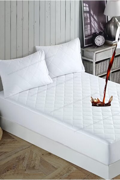 Lades Alez Pamuklu Su Geçirmez Kapitone Yatak Alezi 160x200