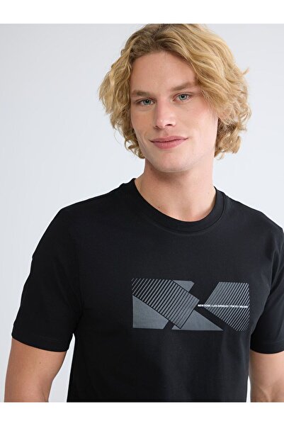 LC Waikiki Xside Crew Neck Printed Men's T-Shirt