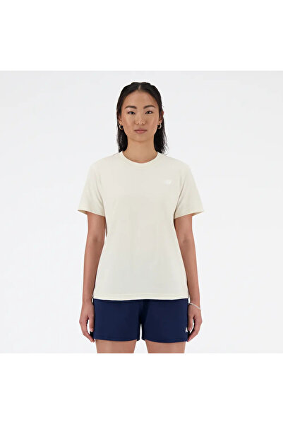 New Balance Women's beige T-shirt 41509