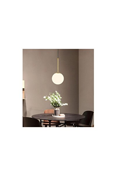 Vivense Ariel Eskitme Modern Avize Gold Kasalı, Beyaz Camlı