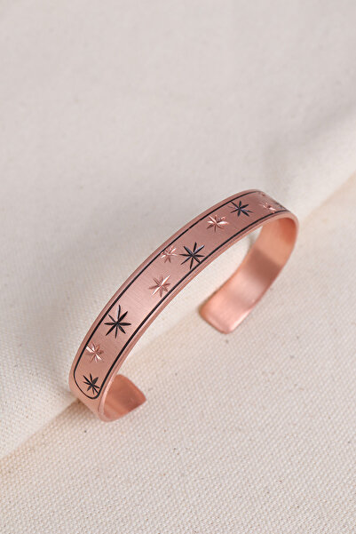 Süspüs Accessories Pure Copper Bracelet with Star Figure