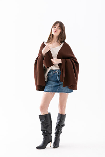 Wega Moda Plain Knitwear Knit Shoulder Shawl, Women's Stylish Comfortable Win...