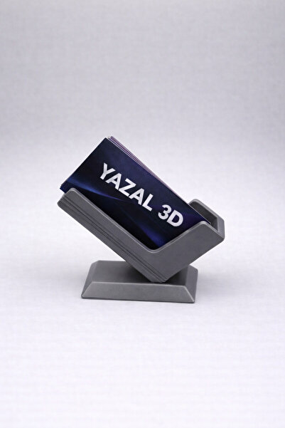 YAZAL3D Business Card Holder/Card Stand/Visiting Card/Table Top Card Holder/C...