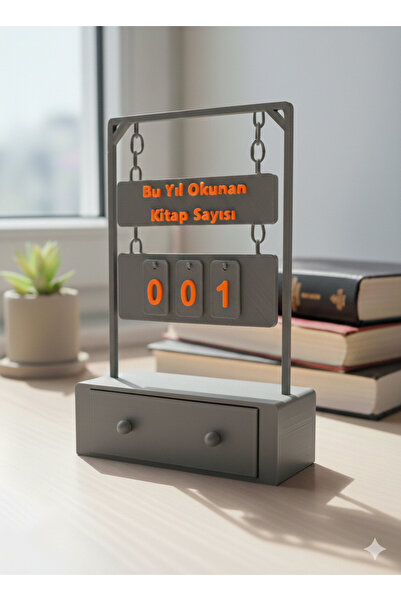 Robo Yenge Kitap Sayacı Gri – Çocuklar İçin Okuma Alışkanlığı Kazandıran Eğit...