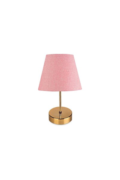 Vivense EVLİGHT NURA ABAJUR GOLD PEMBE & GOLD