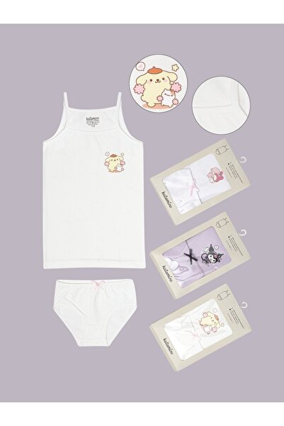 Ugly Duck Pompompurin Athlete Slip Set - Ecru