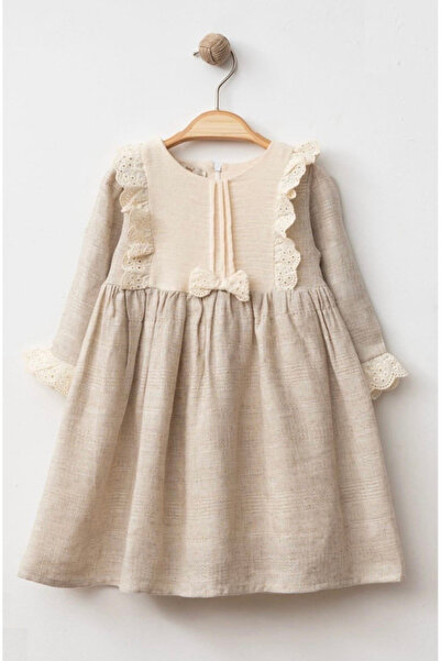 Baby Corner فستان بناتي منقوش