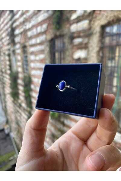 By Atölye 925 Ayar Lapis Taşlı Gümüş Yüzük