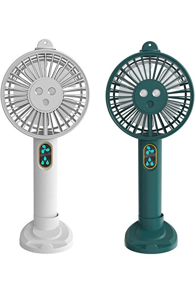 Arabest Portable Water Spray Mist Fan,Electric USB Rechargeable,Adjustable Ha...