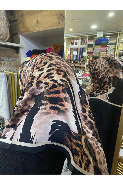 Akel Patterned Viscose Cotton Scarf 9614-05