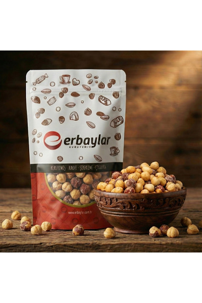 ERBAYLAR KURUYEMİŞ Erbaylar Giresun Fındık İçi Çifte Kavrulmuş Tuzlu - 250 Gr