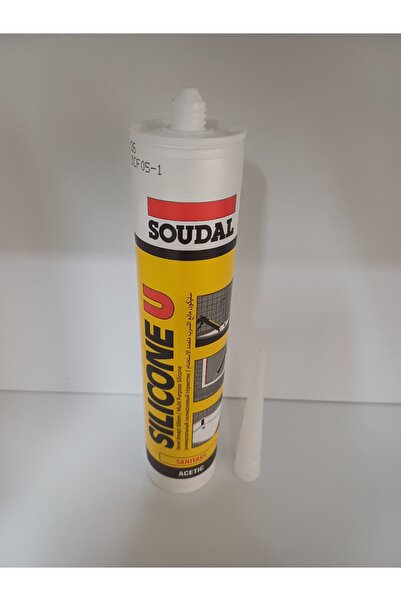 Soudal Silicone U BEYAZ Banyo Ve Genel Amaçlı Beyaz Silikon 280gr