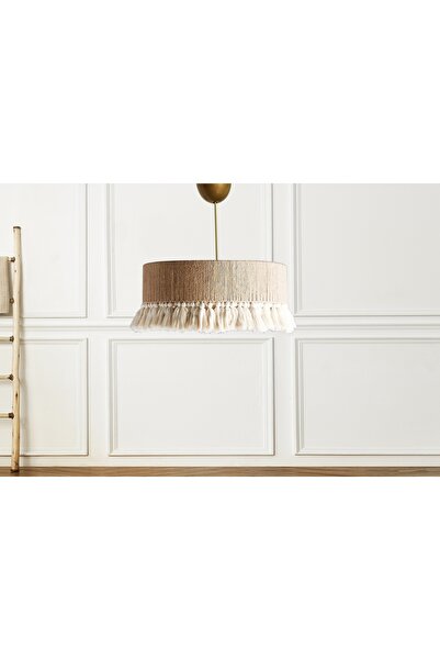 Vivense EVLİGHT JÜT PÜSKÜLLÜ HASIR SARKIT AVİZE