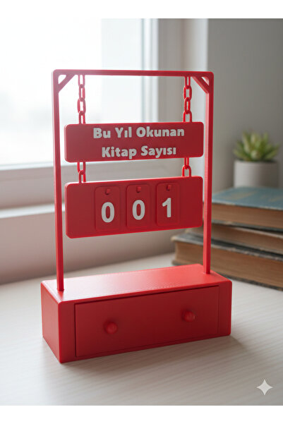 Robo Yenge Kitap Sayacı Kırmızı – Çocuklar İçin Okuma Alışkanlığı Kazandıran ...