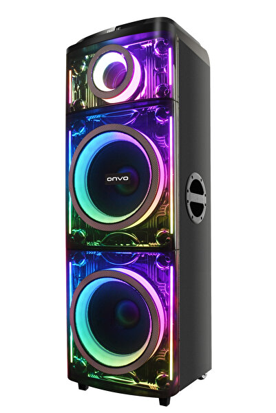 ONVO OVPS300J Taşınabilir Karaoke Bluetooth Hoparlör 300W