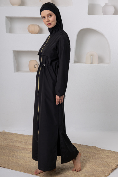 Adasea Chaand Battal Long Sleeve Hijab Swimsuit 1505-P