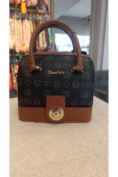 FASHION حقيبة نسائية أنيقة مع مرآة وقسم مخفي للمكياج