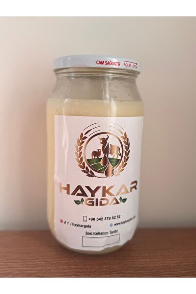 HAYKAR GIDA KOYUN SADE YAĞ (GHEE) SARI YAĞ TEREYAĞI LAKTOZSUZ KAZEİNSİZ DOĞAL...