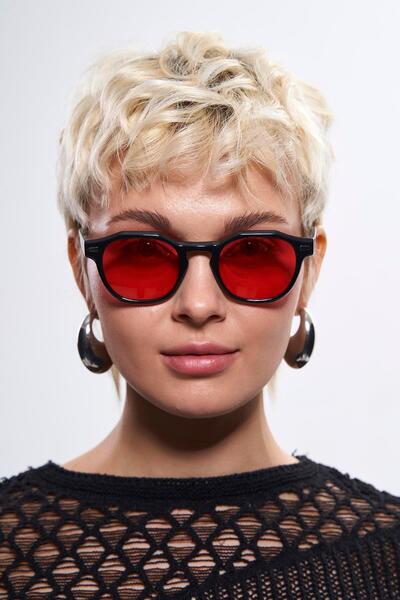 Bilge Karga Brandy Black Red Sirkadiyen Balance Glasses