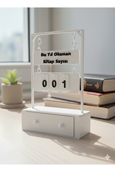 Robo Yenge Kitap Sayacı Beyaz – Çocuklar İçin Okuma Alışkanlığı Kazandıran Eğ...